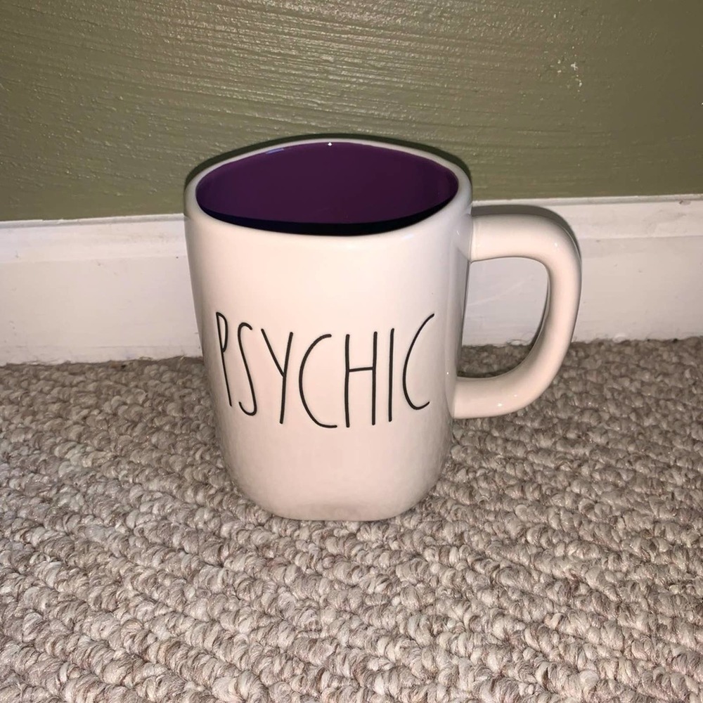 New Rae Dunn PSYCHIC ceramic mug
